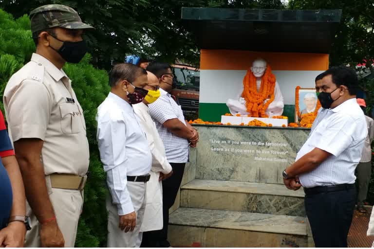 Gandhi and Shastri Jayanti  celebrated  in anugul