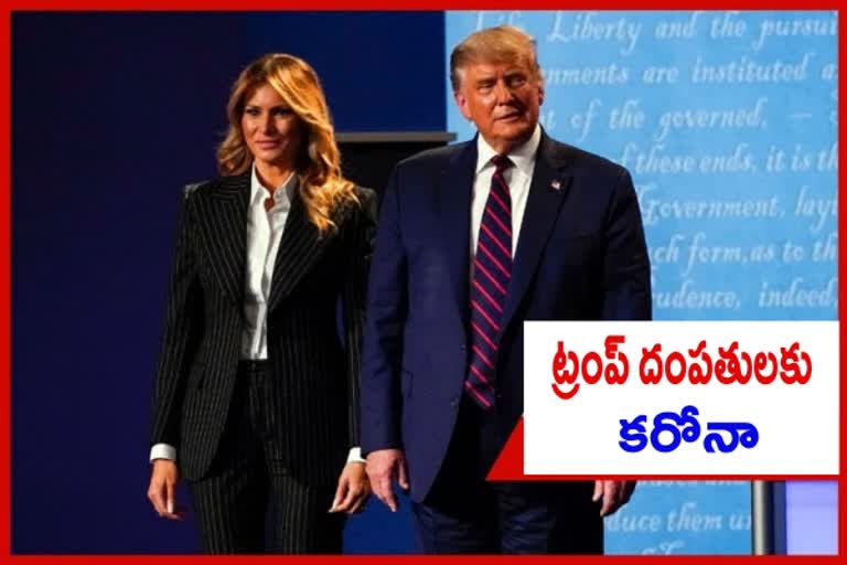 US President Donald Trump and First Lady Melania Trump test positive for #COVID19.