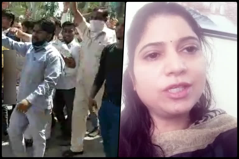 state-vice-president-of-aap-chhavi-yadav-made-serious-allegations-against-yogi-government