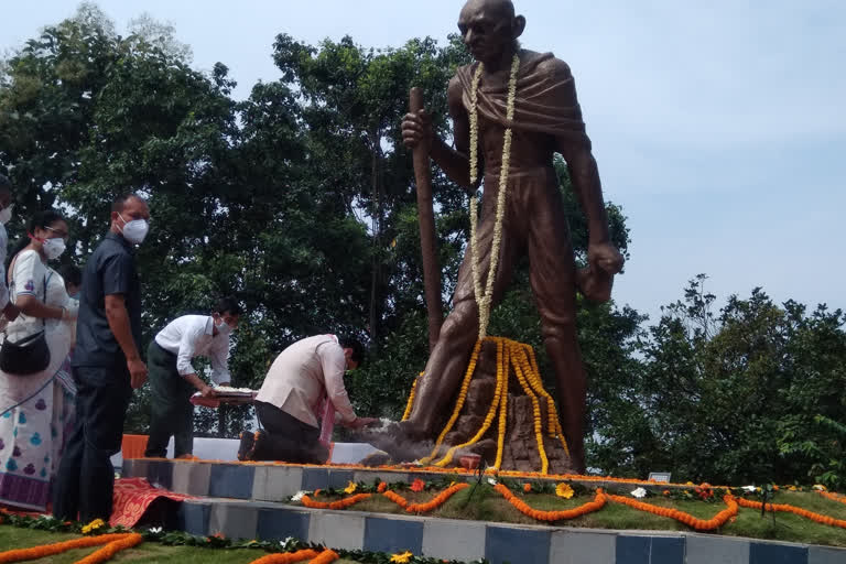 গান্ধী মণ্ডপত 151 সংখ্যক গান্ধী জয়ন্তী পালন