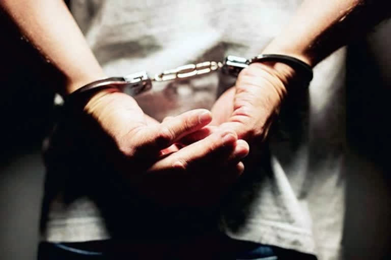 Police arrested the accused for cheating government funds