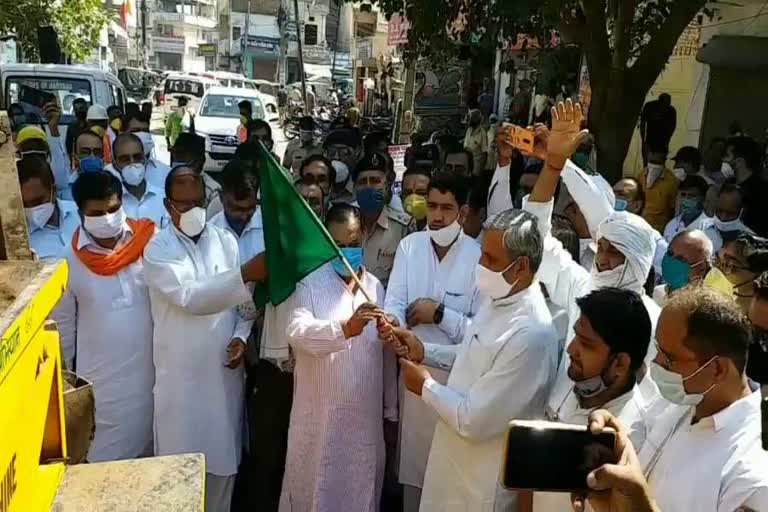 Agriculture Minister JP Dalal started cleanliness campaign in Bhiwani