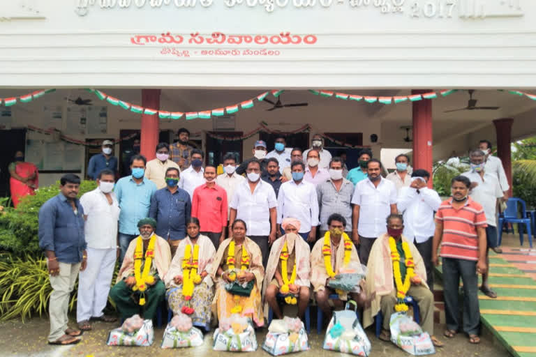 Sanitation Workers honoured in Alamoor Zone