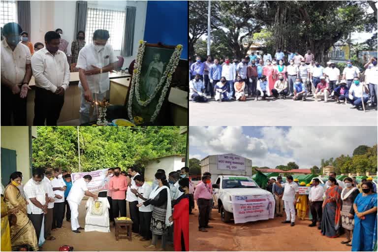 Gandhi Jayanti Celebration in Dakshina Kannada