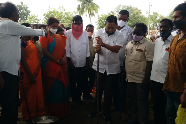 MLA Reddynaik initiates development works in Mahabubabad district