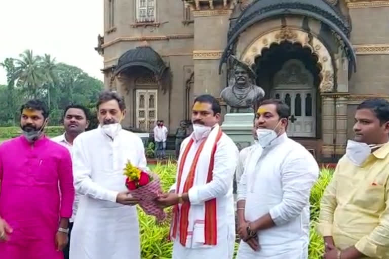 ram shinde meeting with Sambhajiraje