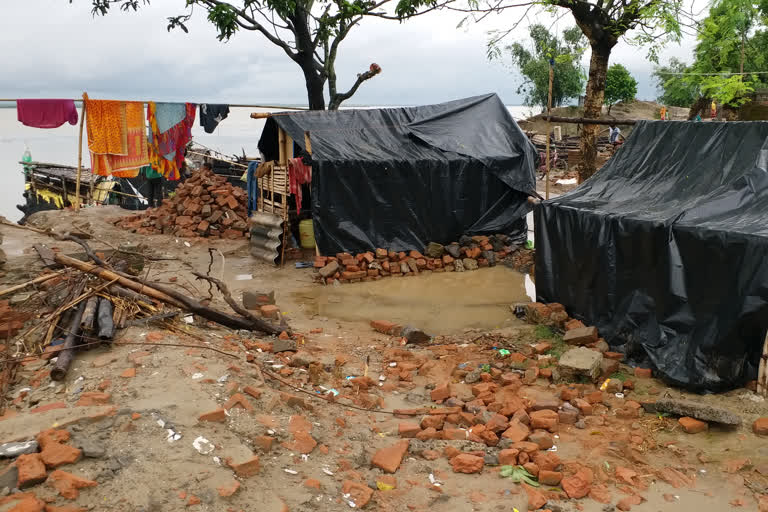 Flood-hit families