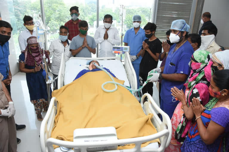 Brain-dead woman saves seven lives in Surat