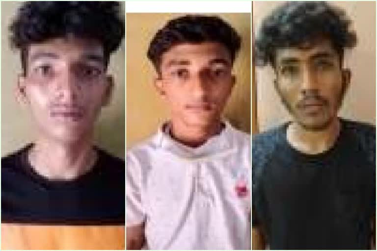 Mangalore police have arrested three robbers