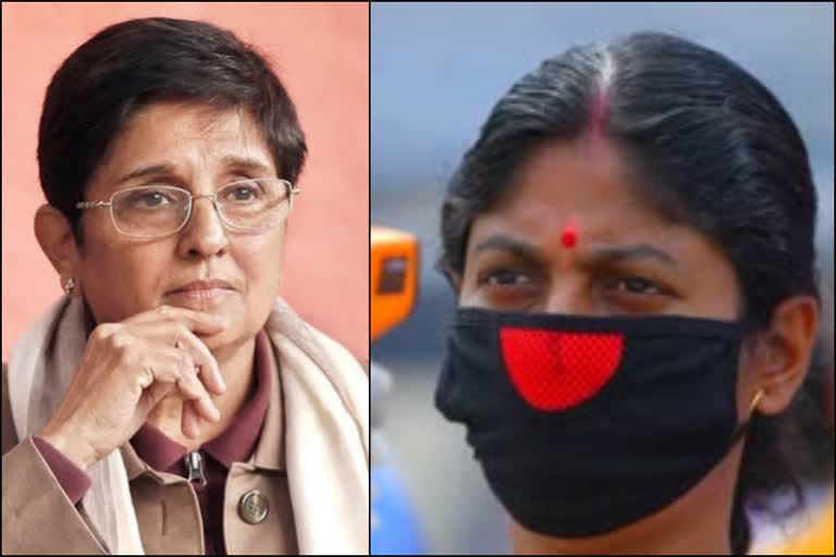 Make mask-wearing a social medicine  kiran bedi  puduchery covid  ലഫ്റ്റനന്‍റ് ഗവർണർ കിരൺ ബേദി  മാസ്‌ക് ധരിക്കുന്നത് ഒരു സാമൂഹിക മരുന്ന്  പുതുച്ചേരി കൊവിഡ്