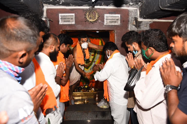 Gangavati Anjanadri special pooja