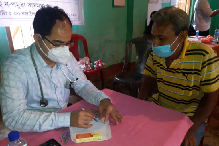 Teok Doctor News: Free Health Camp organised In Teok