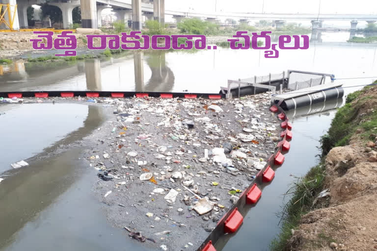 HMDA Take Action On Removing Wastage in Hussain Sagar