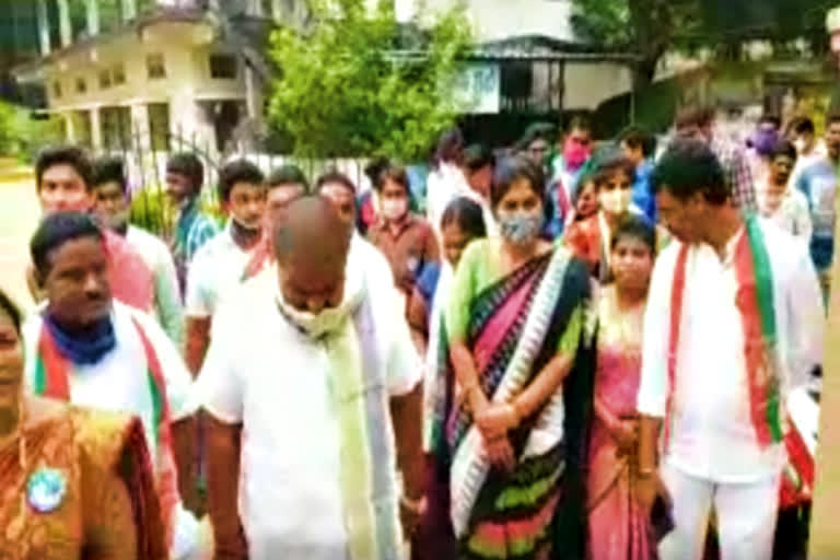 Graduate MLC Election Preparatory Meeting in Khammam conducted by yuva telangana