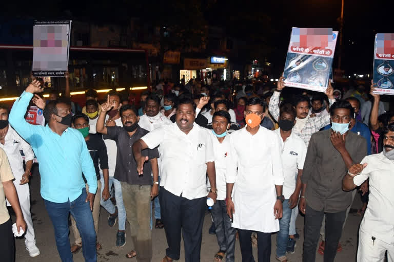 vanchit bahujan aghadi and valmiki viaks sangh to take candle light march seeking justice for Hathras victim in thane