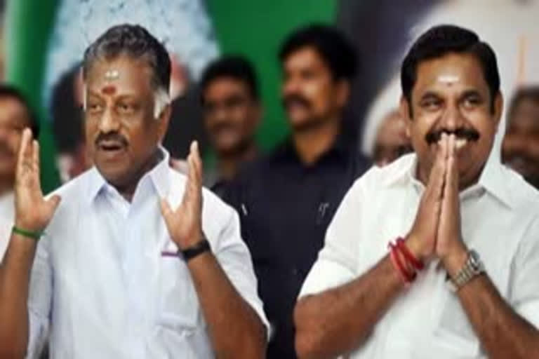 O Panneerselvam and K Palaniswami