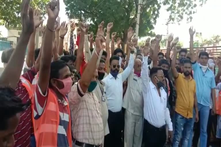 valmiki society protest,  hathras case