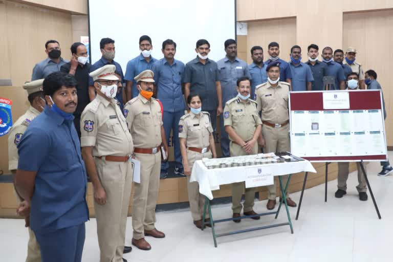 ARREST OF ORGANIZED CRICKET BETTING GANG, Seized an Amount of Rs.22,89,400 net cash