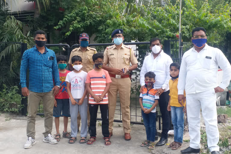 burglary arrested by  aurangabad police due to childrens alertness