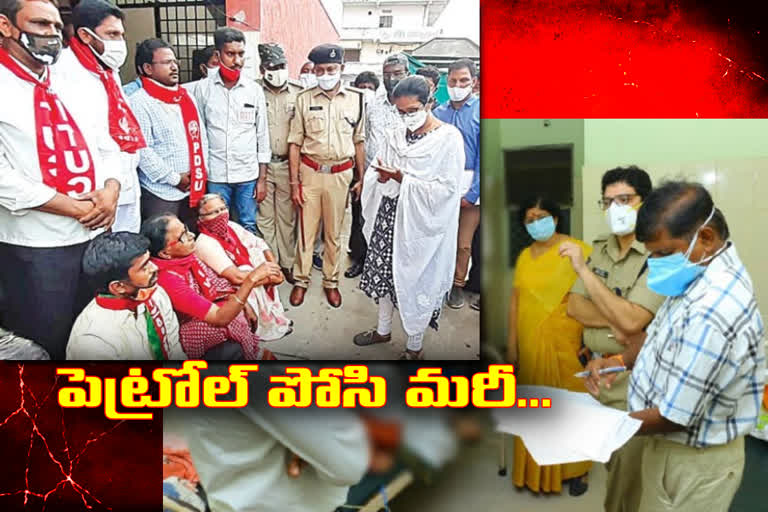 a boy rape and murder  attempted on girl in khammam