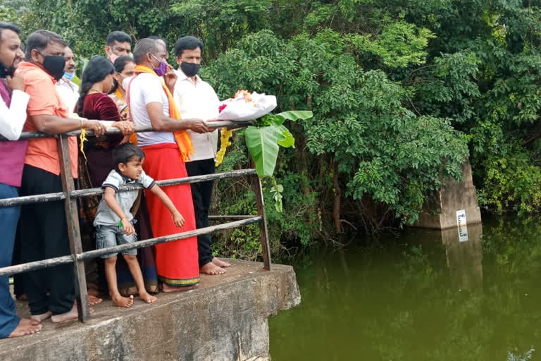 bagina to jambadahalli reservoir