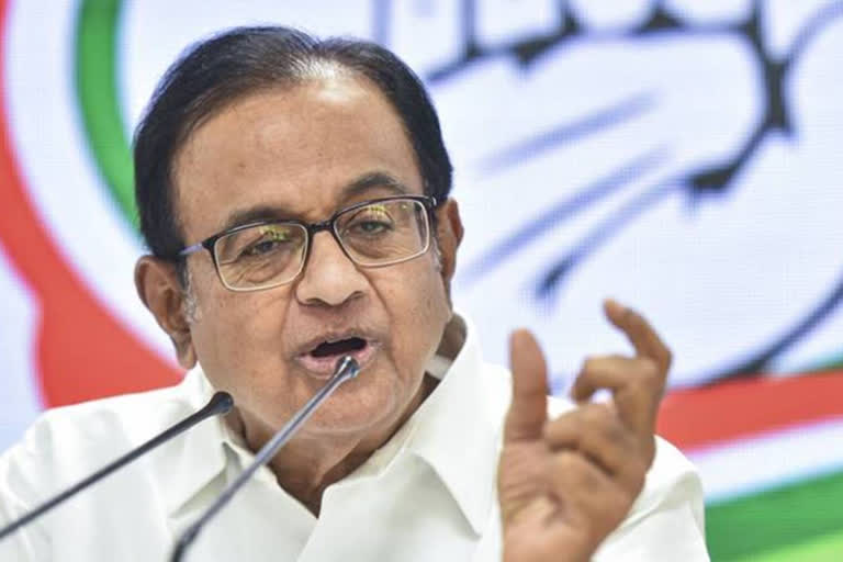 Senior Congress leader P Chidambaram