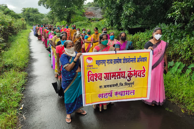 women rally for umed campaign employees