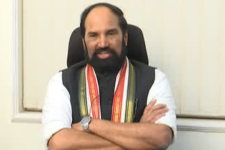 tpcc chief uttamkumar reddy spoke on dubbaka by elections