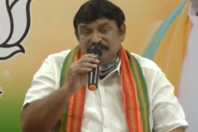 bjp leader vishnu kumar raju on housing scheme