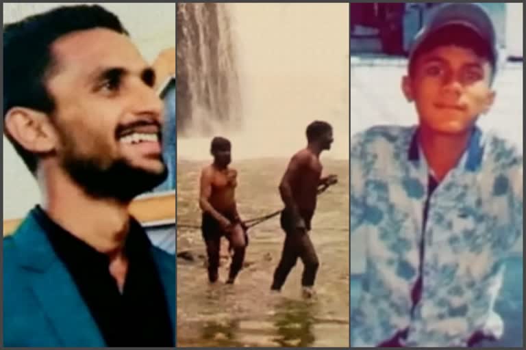 Two young men drowned while bathing in a waterfall