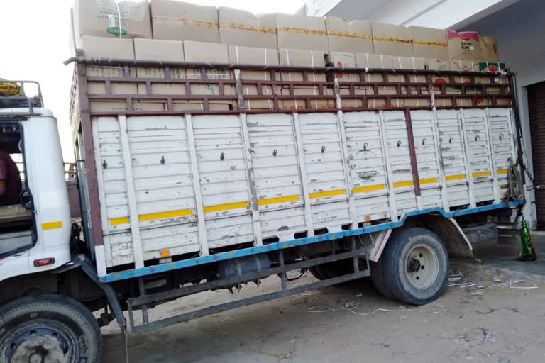 container seized in bhiwani