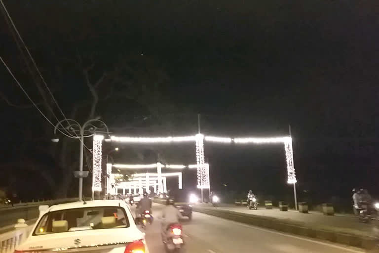 Mysuru city Lighting for upcoming dassara fest