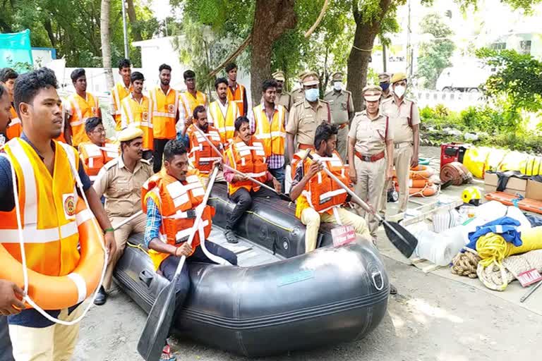 பருவமழை முன்னெச்சரிக்கை பாதுகாப்பு பயிற்சி