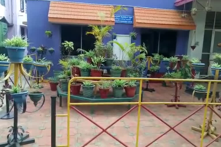 garden in hubli railway station named as Vasundara nursery