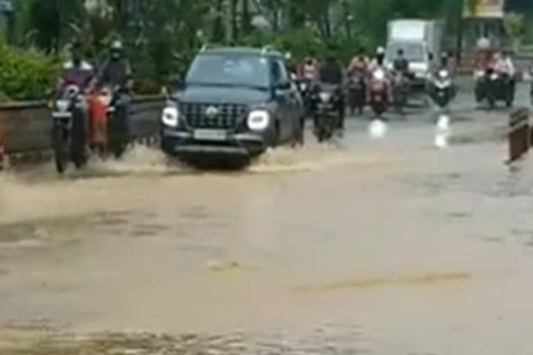 heavy rain in khammam vira