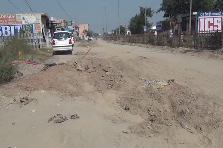 sonipat murthal road in bad condition from past 1 year