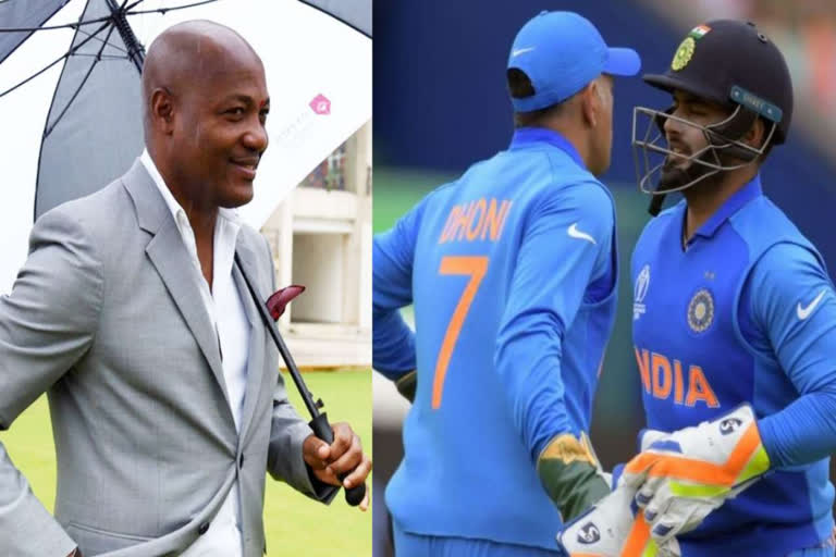 Lara feels Pant should be number one contender to replace Dhoni in Team India