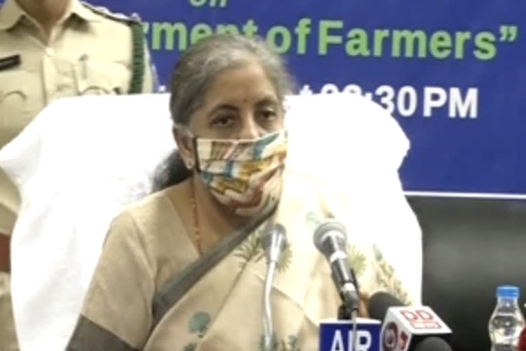 Union Minister Nrmala Explains about New Acts over Agriculture