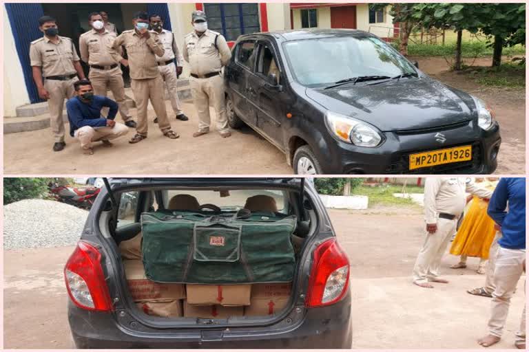 Liquor smuggler arrested