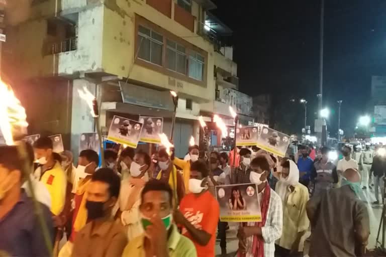 Slogans of Congress leader Zindabad echoed in Rajnandgaon rally