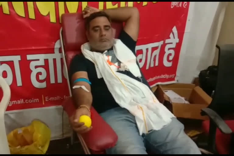 blood donation camp Narela