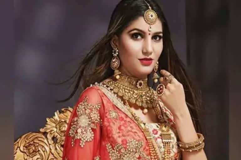 first picture of sapna chaudhary and veer sahu son