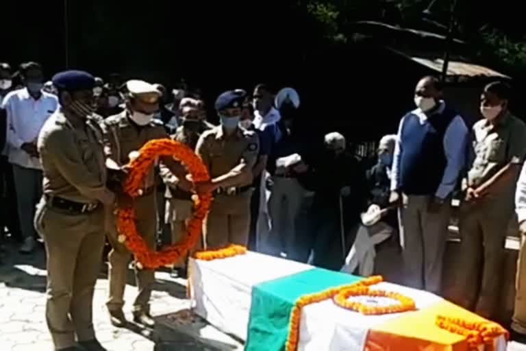 ashwani kumar cremated in shimla