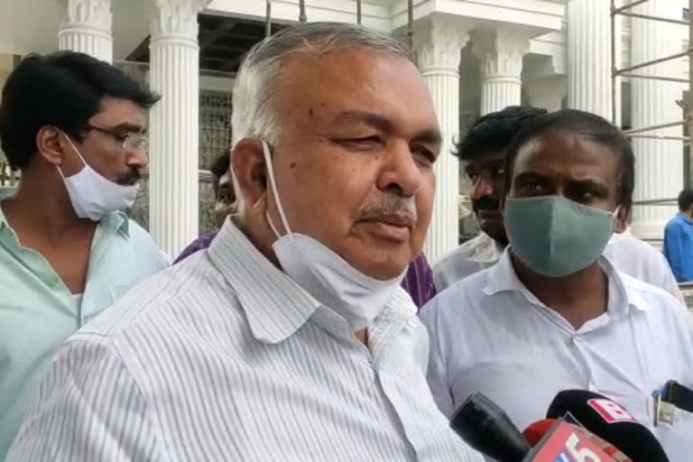 We discussed the RR Nagar assembly constituency by-election; Ramalinga Reddy