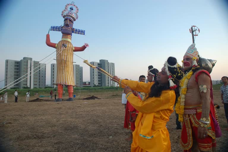 For the first time in 45 years, Ramlila and Ravana Dahan program was not held in Surat