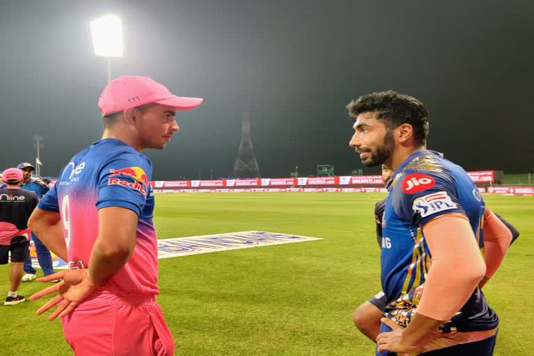 Kartik Tyagi and Jasprit Bumrah