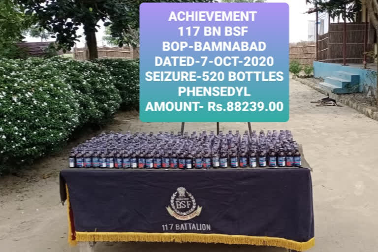 bsf confiscated banned phensidyl