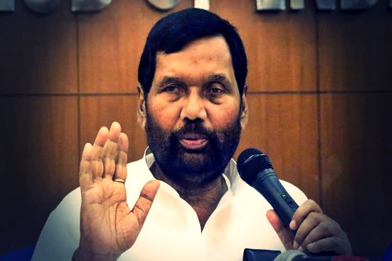 Union Minister Ram Vilas Paswan