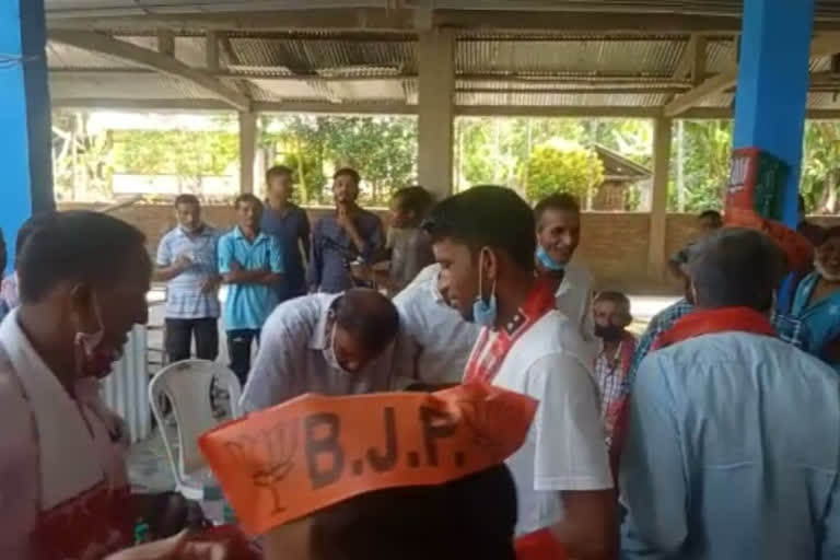 More than 500 congress workers joined BJP at Majuli