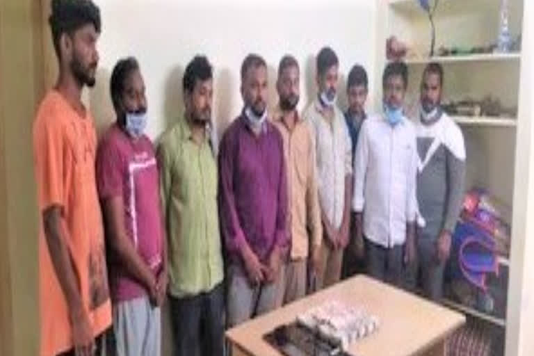 cricket betting gang arrested in hyderabad